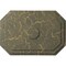 Ekena Millwork Felix Ceiling Medallion, Hand-Painted Witch Hazel Crackle, 25 1/4"W x 17 1/4"H x 1 3/4"P CM25FEWHC - alternate 1